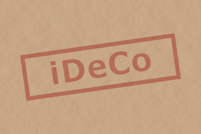 iDeCo（クラフト紙・スタンプ風）